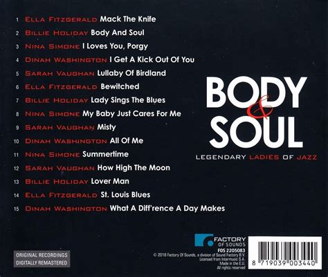 body soul cd|body and soul albums.